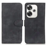 KHAZNEH Retro Texture Flip Leather Phone Case, For Xiaomi Poco F6 / Redmi Turbo 3, For Xiaomi Poco F6 Pro, For Xiaomi Redmi K70 5G / K70 Pro 5G, For Xiaomi Redmi Note 13 Pro 4G/Poco M6 Pro 4G...