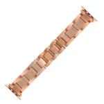Plaid Metal Watch Band, For Apple Watch Series 10 46mm, For Apple Watch Series 10 42mm, For Apple Watch SE 2023 44mm, For Apple Watch SE 2023 40mm, For Apple Watch Ultra 2 49mm, For Apple Watch 9 4... - Image 4