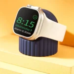 Wave Pattern Silicone Watch Charging Stand - Image 3