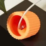 Wave Pattern Silicone Watch Charging Stand - Image 5