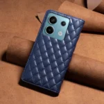 Diamond Lattice Magnetic Leather Flip Phone Case, For Xiaomi Redmi Note 13 Pro 5G, For Xiaomi 13T / 13T Pro / Redmi K60 Ultra, For Xiaomi Redmi K70 / K70 Pro - Image 3