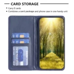 Diamond Lattice Magnetic Leather Flip Phone Case, For Xiaomi Poco M6 4G / Redmi 13 4G, For Xiaomi Redmi Note 13 Pro 4G Global, For Xiaomi Poco M6 Pro 4G - Image 4