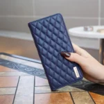 Diamond Lattice Magnetic Leather Flip Phone Case, For Xiaomi Poco M6 4G / Redmi 13 4G, For Xiaomi Redmi Note 13 Pro 4G Global, For Xiaomi Poco M6 Pro 4G - Image 7