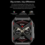 TK12 1.96 inch IP67 Waterproof Silicone Band Smart Watch Supports ECG / Remote Families Care / Bluetooth Call / Body Temperature Monitoring - Image 2