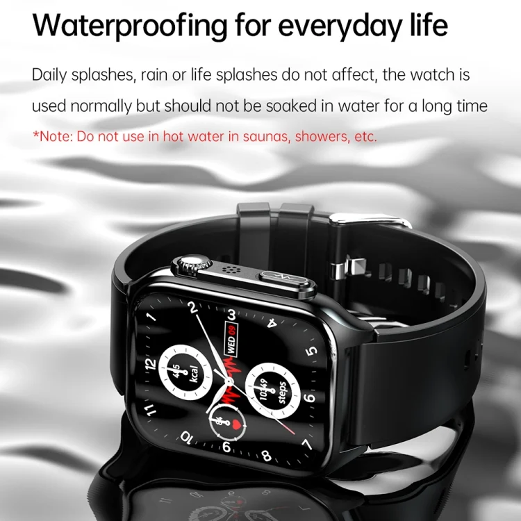 EDA0047020_B16.webp TK12 1.96 inch IP67 Waterproof Silicone Band Smart Watch Supports ECG / Remote Families Care / Bluetooth Call / Body Temperature Monitoring - Image 17