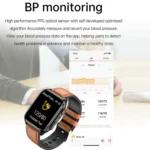 TK12 1.96 inch IP67 Waterproof Silicone Band Smart Watch Supports ECG / Remote Families Care / Bluetooth Call / Body Temperature Monitoring - Image 10