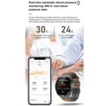 TK20 1.39 inch Silicone Band Smart Watch Supports ECG / Remote Families Care / Body Temperature Monitoring - Image 2