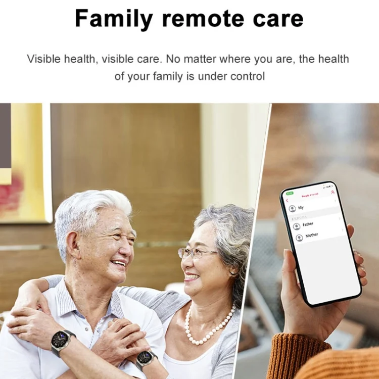EDA0047027_B8.webp TK20 1.39 inch Silicone Band Smart Watch Supports ECG / Remote Families Care / Body Temperature Monitoring - Image 9