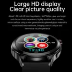 TK22 1.39 inch IP67 Waterproof Leather Band Smart Watch Supports ECG / Non-invasive Blood Sugar - Image 2