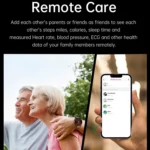 TK22 1.39 inch IP67 Waterproof Leather Band Smart Watch Supports ECG / Non-invasive Blood Sugar - Image 18