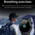 TK22 1.39 inch IP67 Waterproof Silicone Band Smart Watch Supports ECG / Non-invasive Blood Sugar - Image 15