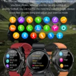 TK22 1.39 inch IP67 Waterproof Silicone Band Smart Watch Supports ECG / Non-invasive Blood Sugar - Image 17