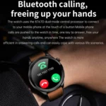 TK22 1.39 inch IP67 Waterproof Silicone Band Smart Watch Supports ECG / Non-invasive Blood Sugar - Image 6