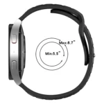 Universal Dots Pattern Silicone Replacement Watch Band - Image 3