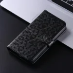 Honeycomb Dot Texture Leather Phone Case, For Xiaomi 14 Ultra, For Xiaomi Redmi 13C / Poco C65, For Xiaomi 14 Pro, For Xiaomi Redmi Note 13 Pro+ 5G - Image 2