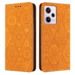 Ethnic Embossed Adsorption Leather Phone Case, For Redmi Note 12 Pro 4G, For Redmi Note 12 4G Global, For Redmi Note 12 Pro 5G Global, For Redmi Note 12 5G Global