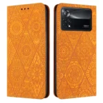 Ethnic Embossed Adsorption Leather Phone Case, For Xiaomi Poco X4 Pro 5G, For Xiaomi Redmi 10, For Xiaomi Poco M4 Pro 5G, For Xiaomi 11 Lite