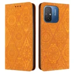 Ethnic Embossed Adsorption Leather Phone Case, For Xiaomi Redmi 12C, For Xiaomi Redmi A1+, For Xiaomi 12T / 12T Pro, For Xiaomi Redmi A1