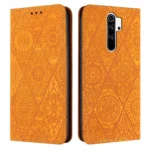 Ethnic Embossed Adsorption Leather Phone Case, For Xiaomi Redmi 9, For Redmi Note 9, For Redmi Note 9 Pro, For Redmi Note 8T