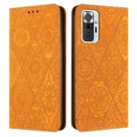 Ethnic Embossed Adsorption Leather Phone Case, For Redmi Note 10 Pro, For Redmi Note 10 4G, For Xiaomi Redmi 9T, For Xiaomi Redmi 9A