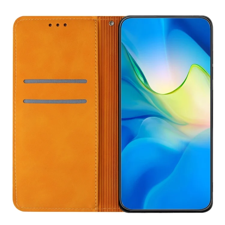 EDA004741732A_3.webp Ethnic Embossed Adsorption Leather Phone Case, For Xiaomi Redmi 13 4G, For Xiaomi Redmi Note 13 5G, For Xiaomi Redmi 13C, For Xiaomi Redmi Note 13 Pro 5G - Image 4