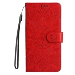 Embossed Sunflower Leather Phone Case, For Xiaomi Redmi A3, For Xiaomi Redmi Note13 Pro 4G Global/Poco M6 Pro 4G, For Xiaomi Redmi Note13 4G, For Xiaomi Redmi K70E - Image 2