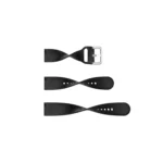 22mm Universal Silver Buckle Silicone Replacement Wrist Strap - Image 7