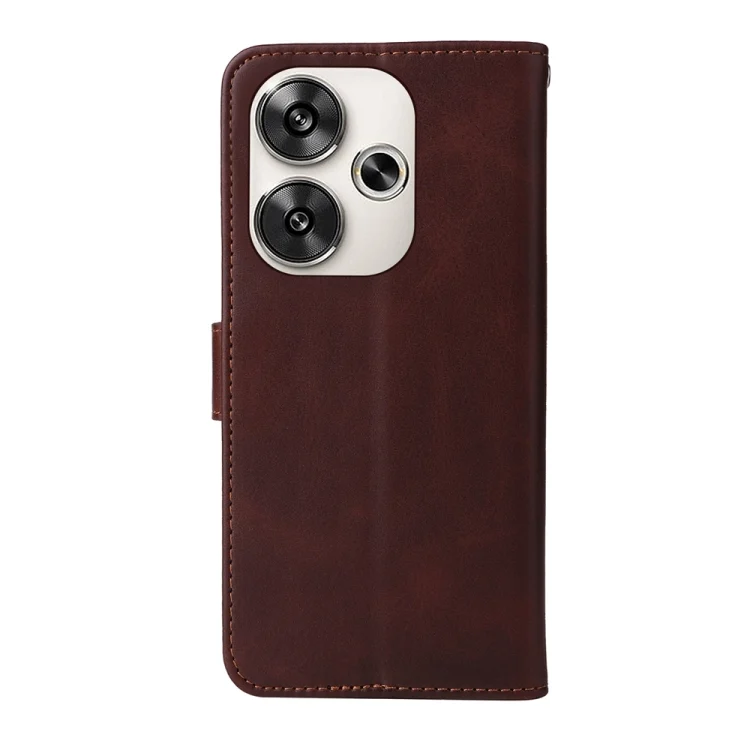 EDA004755617A_2.webp Classic Calf Texture Flip Leather Phone Case, For Xiaomi Poco F6, For Xiaomi Redmi A3, For Xiaomi Redmi Note13 Pro 4G Global/Poco M6 Pro 4G, For Xiaomi Redmi Note13 4G - Image 3