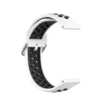 For Fitbit Versa 2 / Versa / Versa Lite / Blaze 23mm Sports Two Colors Silicone Replacement Strap Watchband - Image 4