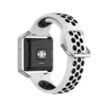 For Fitbit Versa 2 / Versa / Versa Lite / Blaze 23mm Sports Two Colors Silicone Replacement Strap Watchband - Image 6