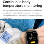 E530 1.91 inch IP68 Waterproof Steel Band Smart Watch Supports ECG / Non-invasive Blood Sugar - Image 4
