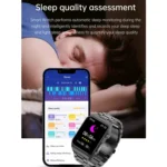 E530 1.91 inch IP68 Waterproof Steel Band Smart Watch Supports ECG / Non-invasive Blood Sugar - Image 5