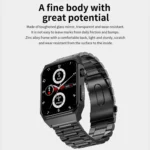 E530 1.91 inch IP68 Waterproof Steel Band Smart Watch Supports ECG / Non-invasive Blood Sugar - Image 9