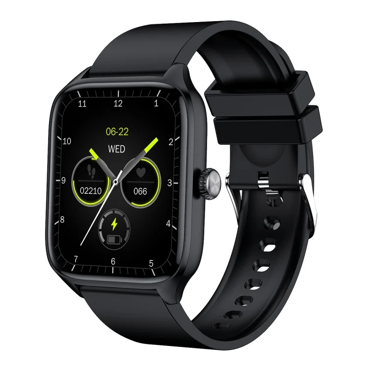 EDA004767001A.webp T19 Pro 1.96 inch IP67 Waterproof Silicone Band Smart Watch, Supports Dual-mode Bluetooth Call / Heart Rate Monitoring - Image 1
