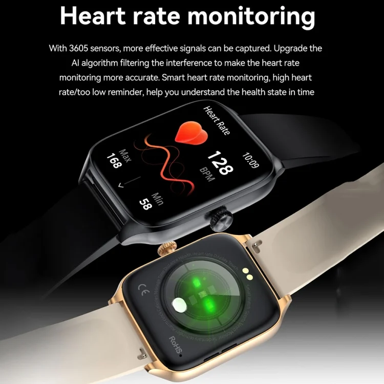 EDA0047670_B15.webp T19 Pro 1.96 inch IP67 Waterproof Silicone Band Smart Watch, Supports Dual-mode Bluetooth Call / Heart Rate Monitoring - Image 16