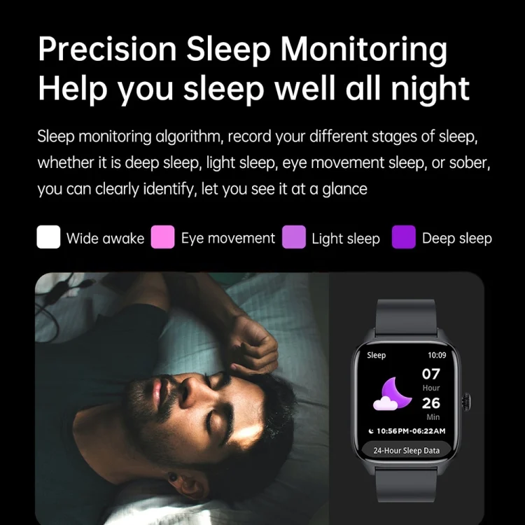 EDA0047670_B16.webp T19 Pro 1.96 inch IP67 Waterproof Silicone Band Smart Watch, Supports Dual-mode Bluetooth Call / Heart Rate Monitoring - Image 17