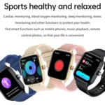 T19 Pro 1.96 inch IP67 Waterproof Silicone Band Smart Watch, Supports Dual-mode Bluetooth Call / Heart Rate Monitoring - Image 8