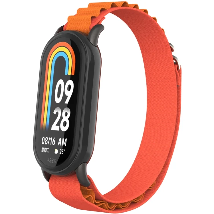 Metal Plug Loop Nylon Watch Band