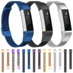 For Fitbit Alta / Alta HR / ACE Watch Button Mesh Metal Replacement Strap Watchband - Image 2