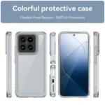 Colorful Series Acrylic Hybrid TPU Phone Case, For Xiaomi 14 Pro, For Xiaomi 14, For Xiaomi Redmi Note 13 5G - Image 2
