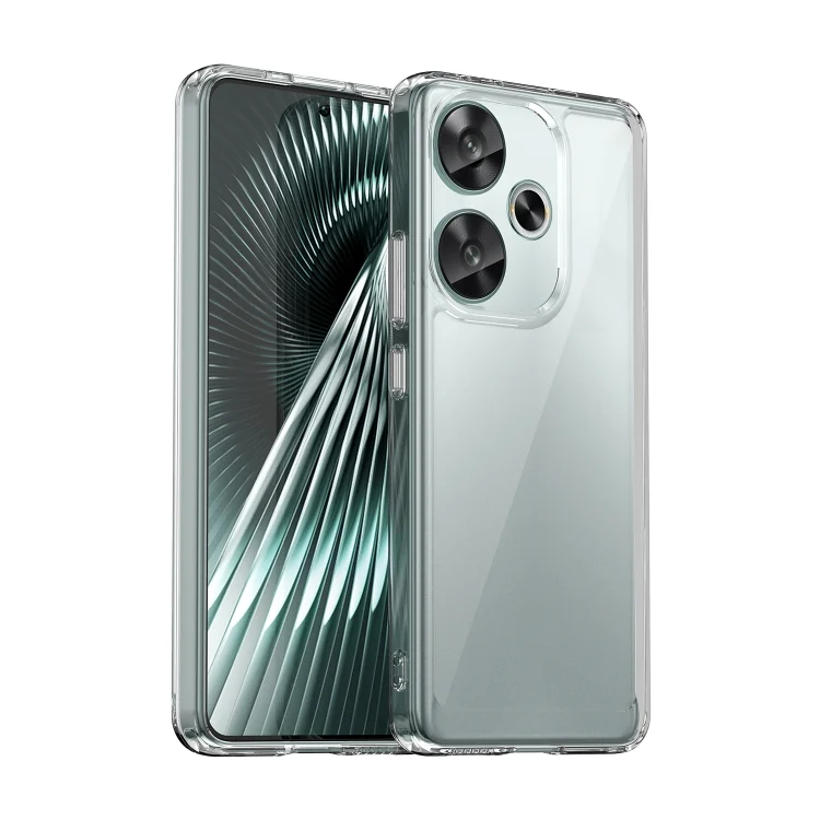 Colorful Series Acrylic Hybrid TPU Phone Case, For Xiaomi Redmi Turbo 3, For Xiaomi Poco M6 5G, For Redmi Note 13 Pro 4G Global