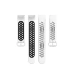 For Fitbit Charge 4 / Charge 3 / Charge 3 SE Watch Button Two Colors Silicone Replacement Strap Watchband - Image 5