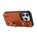 ABEEL Carbon Fiber RFID Card Holder Phone Case, For iPhone 15 Pro Max, For iPhone 14 Pro, For iPhone 14 Pro Max, For iPhone 15 Pro, For iPhone 13 Pro Max - Image 4