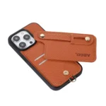 ABEEL Carbon Fiber RFID Card Holder Phone Case, For iPhone 15 Pro Max, For iPhone 14 Pro, For iPhone 14 Pro Max, For iPhone 15 Pro, For iPhone 13 Pro Max - Image 5