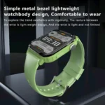 G96 1.85 inch HD Square Screen Rugged Smart Watch Support Bluetooth Calling/Heart Rate Monitoring/Blood Oxygen Monitoring - Image 3