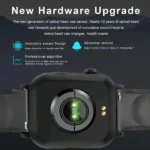 G96 1.85 inch HD Square Screen Rugged Smart Watch Support Bluetooth Calling/Heart Rate Monitoring/Blood Oxygen Monitoring - Image 5
