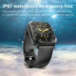 G96 1.85 inch HD Square Screen Rugged Smart Watch Support Bluetooth Calling/Heart Rate Monitoring/Blood Oxygen Monitoring - Image 6