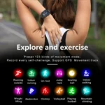 G96 1.85 inch HD Square Screen Rugged Smart Watch Support Bluetooth Calling/Heart Rate Monitoring/Blood Oxygen Monitoring - Image 7