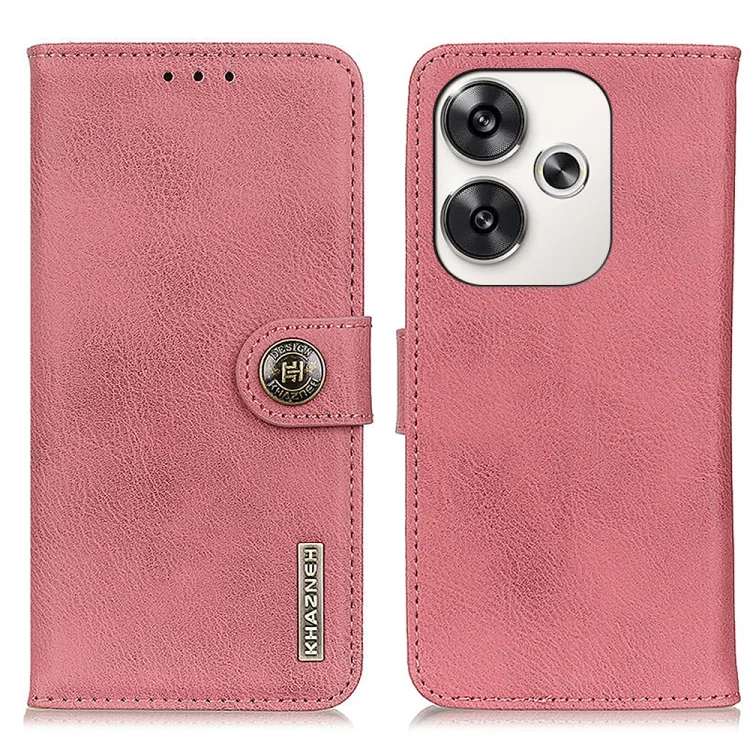 KHAZNEH Cowhide Texture Flip Leather Phone Case, For Xiaomi Poco F6 / Redmi Turbo 3, For Xiaomi Poco F6 Pro, For Xiaomi Redmi K70 5G / K70 Pro 5G, For Xiaomi Redmi Note 13 Pro 4G/Poco M6 Pro 4G...