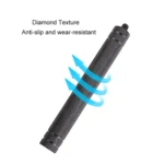 Diamond Texture  Aluminum Alloy Extension Rod Tube - Image 3